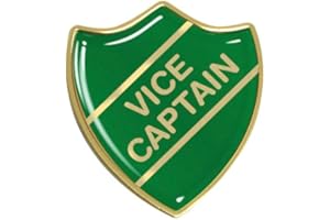 CAPRICORNONE Vice Captain Gel Domed School Shield Badge