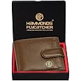 HAMMONDS FLYCATCHER Wallet for Men Leather Original, Mens Wallet, Leather Wallets for Men Stylish, Bi-Fold Wallets for Man, 5 Card Slots, Easy Access Card Slots, Coin Pocket, Gift for Mens, Brushwood