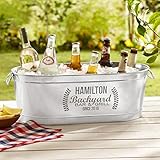 ♛ En su próxima barbacoa o reunión,Nuestra bañera sirve como un cubo de hielo para bebidas,Mantener las bebidas frías y de fácil acceso.Y brindar a sus invitados.Perfecto para uso en interiores o exteriores.