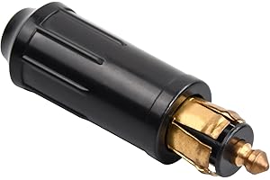 Orenge Spina Accendisigari Connettori Adattatore Standard Europeo 12V Spina DIN Hella Adattatore Rame Puro per Auto Moto Accendisigari
