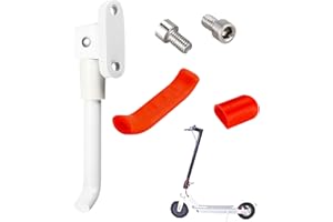 ANSENI Cavalletto Monopattino Elettrico,Ricambio,Accessori Monopattino Xiaomi Compatibile con Xiaomi M365,M365Pro,1S,Essential,Pro2,Custodie in silicone per la gamba di Cabra e il Freno