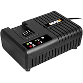 WORX WA3867 20Volt Li-ion PowerShare Hızlı Ak&uuml; Şarj Cihazı | 2 Ah pili 60 dakikada şarj eder, t&uuml;m 20 V PowerShare ak&uuml;lerle uy