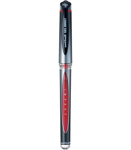 Uni-ball 153486406 UM-153S Signo Impact gelpen met rubberen greep 12 stuks blauw. 12 Stuk blauw