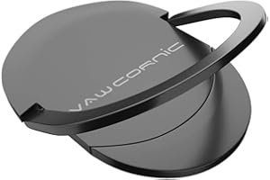 VAWcornic Anillo para teléfono móvil, Soporte y Agarre para Teléfonos Móviles : 360 ° de rotación Universal, Anillo para teléfono móvil, iPhone, iPad, Samsung Huawei y más
