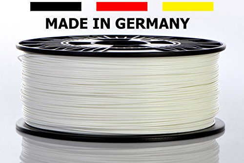 Material 4 Print - 3D-Filament - Weiss - PLA-Kunststoffdraht - Ø 1,75mm 1kg 3D-Druckmaterial