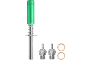 Dilwe Accendino per Candelette RC per Auto, Avviamento Motore RC con Candeletta N3, per Auto/Nave Alimentate a Olio RC e Motore a Metanolo(Verde)