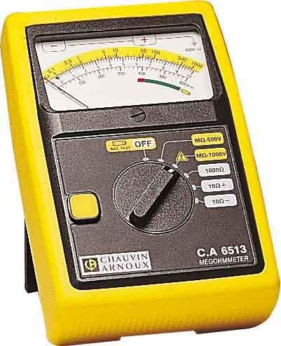 Preisvergleich Produktbild Chauvin Arnoux Megohnmeter CA 6513 Isolationsmessgerät 3760171413531