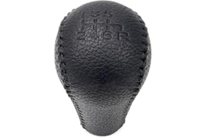 DONKIVVY 6 Speed Car Gear Shift Knob Fits for Nissan Navara D40 2005-2015, Replace 32865-EB30B, 32865EB30B, 3286540U00