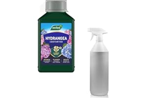 SIMPUL Westland Hydrangea High Performance Liquid Plant Food – 1L | Boosts Flower Growth & Vibrant Blooms | Includes Spray Bottle