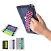 Produktbild TFY Elastisches Halteband für Tablet Smartphone eReader - New iPad (2/3/4) / iPad Mini & Mini 2 & Mini 3 / iPad Air / iPad Air 2 / iPad Pro 9.7" - Samsung Tablet Pcs - Nexus 7 / Nexus 10 und Andere (Rot)