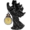 Nemesis Now Time Flies Reaper Figurine 26.5cm, Resin, Black, Gothic Reaper Horror Figurine, Perfect Addition to Horror Collection, Cast in the Finest Resin, Expertly Hand-Painted