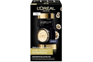L'Oréal Paris Zestaw do Pielęgnacji Twarzy na Dzień i na Noc - 50 ml (2 Sztuki)