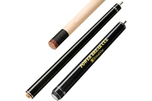 CRICAL Break Jump Billardqueue, 3-teilig, 13,5 mm Spitze, kanadischer Ahornschaft