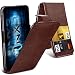 Produktbild ONX3 (Brown) Huawei P10 Plus Universal-Luxuxart Folding PU-Leder Federklemmhalter Top-Schlag-Fall mit 2-Karten-Slot, nach oben und unten Kamera