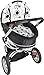 Dooky Pram Shade - Black Circles