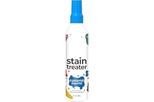 BLAUHAUS fleckenentferner kleidung,120 ml stain treater spray, Tragbar Stain Remover Spray, Hartnäckige Flecken schnell aus Babykleidung entfernen (1) (1, Weiß)