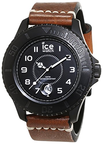 Ice-Watch Herren-Armbanduhr Analog Quarz Leder HE.BN.BM.B.L.14