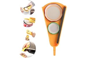 MAONATIVEY Deckelöffner, 3 in 1 Multifunktions-Flaschenöffner Rutschfest und Arbeitssparend einfach zu bedienen für schwache Hände