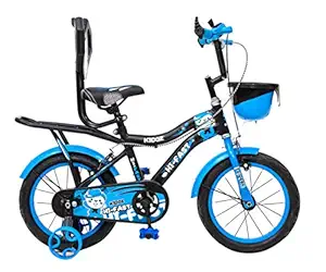 Hi-Fast Kidoz 14 inch Kids Cycle for 3 to 5 Years Boys & Girl (14T,Semi-Assembled)