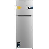 Cecotec Refrigerator 2 Doors 348L Bolero CoolMarket 2D 348 NF Stainless Steel E. NoFrost Inverter Motor, 170X59.5Cm, 348L, No