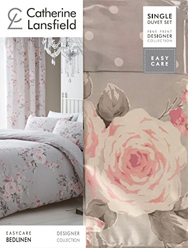 Catherine Lansfield Canterbury, grau, Einzelbett - 5
