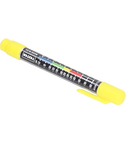 Misuratore Di Spessore Vernice Auto - Penna Magnetica Per Carrozzeria - Rileva Danni E Ritocchi (20 Micron Di Precisione) - Foto 2
