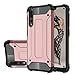 Price comparison product image AMPLE HUAWEI P20 Case, Rugged Tough Dual Layer Armor Case HUAWEI P20 Protective Case Shockproof Case Cover for HUAWEI P20 [Heavy Duty] [Slim Hard Case] (ROSE GOLD)