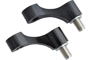 ‎ALCHEMY PARTS Motorrad Roller Spiegel Heber Verlängerungen Für 8mm Im Uhrzeigersinn Gewinde Spiegel