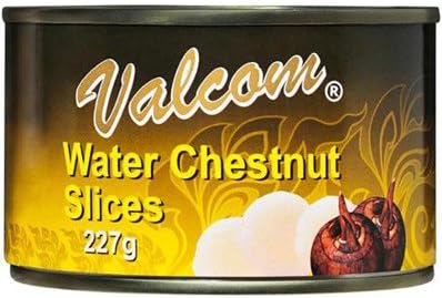Valcom Sliced Water Chestnuts 227gm