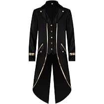 Giacca medievale da uomo per Halloween, costume da steampunk, da uomo, per Halloween, costume gotico frack, giacca medievale, gonna da passeggio, cappotto punk, abbigliamento palazzo, carnevale