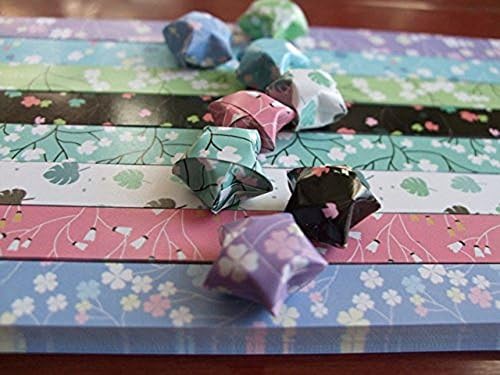 Zhichengbosi 360 Sheets Origami Stars Papers in 8 Colors
