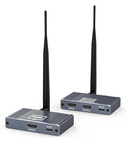 YEHUA 5G Wireless HDMI Extender – Ricevitore Streaming FHD 200M Per TV, Live, Riunioni, TikTok, YouTube, Blu-ray - 3
