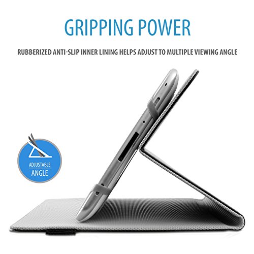 V7 TUC20-10-BLK-14E Slim Universal-Schutzhülle für iPad & Tablets bis 10.1 Zoll – schwarz - 5