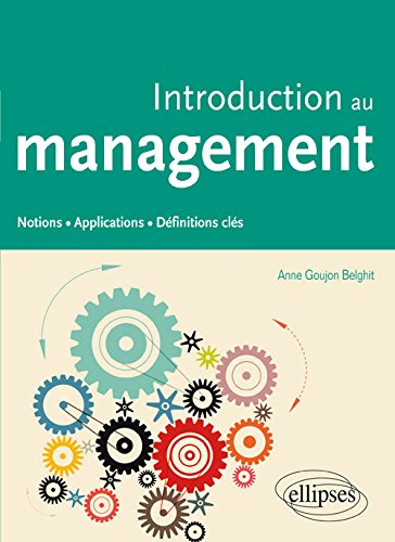 Book's Cover ofIntroduction au Management