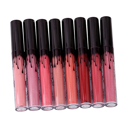 Stayeal Lipgloss Set 8 Stück Lippenstift Liquid Matt tolle Geschenk - 3