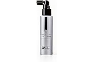 Kmax Stimulating Copper Peptides Follicle Spray - Lozione Cuoio Capelluto Adatta per Pseuriasi, Forfora Capelli, Irritazione, Arrossamenti, Dermatite Sebboroica, Cute Secca - Formato 100 ml