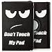 Produktbild Saxonia Samsung Galaxy Tab A 9.7 Hülle Case Tablet Tasche Schutzhülle (360°) Cover Premium Qualität Don't Touch My Pad
