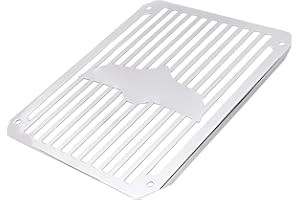 GZYF Grille de Protection de radiateur chromée pour Moto pour Vulcan VN800 Classic 1995-2003