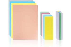 LONGAN CRAFT 12Pcs Dyslexia Overlays for Reading Dyslexia Coloured Overlays for Dyslexia Pink Yellow Blue Overlay Guided Reading Strips Highlight Strip Dyslexia Aids for Children Adult Teacher Reduce Visual Stress