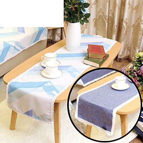 Duplex,Table Table Flag/American Style,Rural,Style,Simple Table Flag/Northern Europe,Fresh Coffee Table Flag/Bed Runner-C 30x260cm(12x102inch)