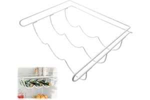 JLNGTHONG Étagère universelle pour bouteilles de vin pour tous les types de réfrigérateurs, d'espace, organisateur de bouteilles de réfrigérateur – Étagère de rangement pour bouteilles de