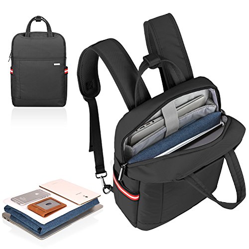 PRASACCO Rucksack Backpack Notebookrucksack f  r 15 6 zoll Schultertasche Handgep  ck wasserabweisend Daypack Umh  ngetasche Unisex Studenten f  r Bus