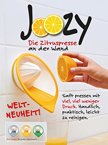 JOOZY – Die Zitruspresse an der Wand (Weiss-Orange) - 5