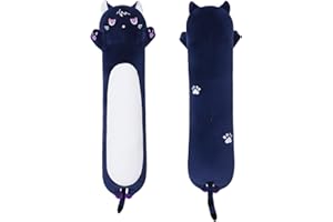 Yeqivo Almohadas Suaves de Peluche para Gatos Largos Peluche para Gatos Peluche para Gatitos Peluche Kawaii Peluche para Gatos Novias Infantiles(50CM Garras)