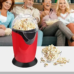 Zorzel Hot Air Popcorn Popper Machine,1200W Home Electric Popcorn Maker with Measuring Cup, 3 Min Fast Popping, ETL Certified, BPA Free, No Oil Needed, Great Air Popcorn Popper for Home