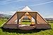 Produktbild Leinwandbild Life unter 6 m x 4 m Toureg Bell Zelt W mit Reißverschluss in Bodenplane von 100% Baumwolle Leinwand Große Familie oder Gemeinschaft Zelt Bell Zelt für Camping Bell Zelt für den Garten