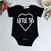 Family Clothes,Clode® Children Kid Family Fitted Letter Printing T-shirt Tops Clothing Romper Bodysuit Shirt (0-6Months, Navy-Little Sister)