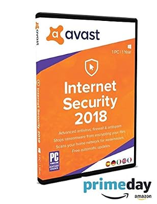 Avast Internet Security 2018 | 1 PC | 1 an