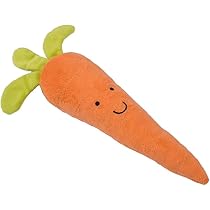 Giocattolo Peluche Per Cani Farmyard Buddies - Dumpy Donkey Grigio Con Cigolio - Foto 5