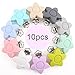 Produktbild baby tete Silikon Metall Schnuller Kleinkinder Halter Clip 10pcs BPA Frei Dummy Clips Blume Geformt Sinnesspielzeug